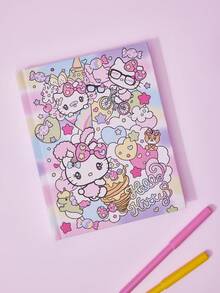 HELLO KITTY AND FRIENDS | Joivida 1本彩色便條紙，適合學生與上班族使用 - 均碼 - 查看 5