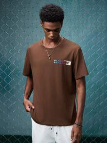 EVRINFINITE 3pcs Unisex Casual Comfy Round Neck T-Shirts Tees With Racing Element Prints - Multicolor - View 6