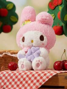 HELLO KITTY AND FRIENDS | POKOJA LAND 1個可愛毛絨玩具，附紫色幸運四葉草，聚酯纖維填充動物迷你吉祥物，適合女孩、朋友、小孩作為生日、感恩節、復活節、派對禮物，也是可愛的臥室裝飾 - 彩色 - 查看 5