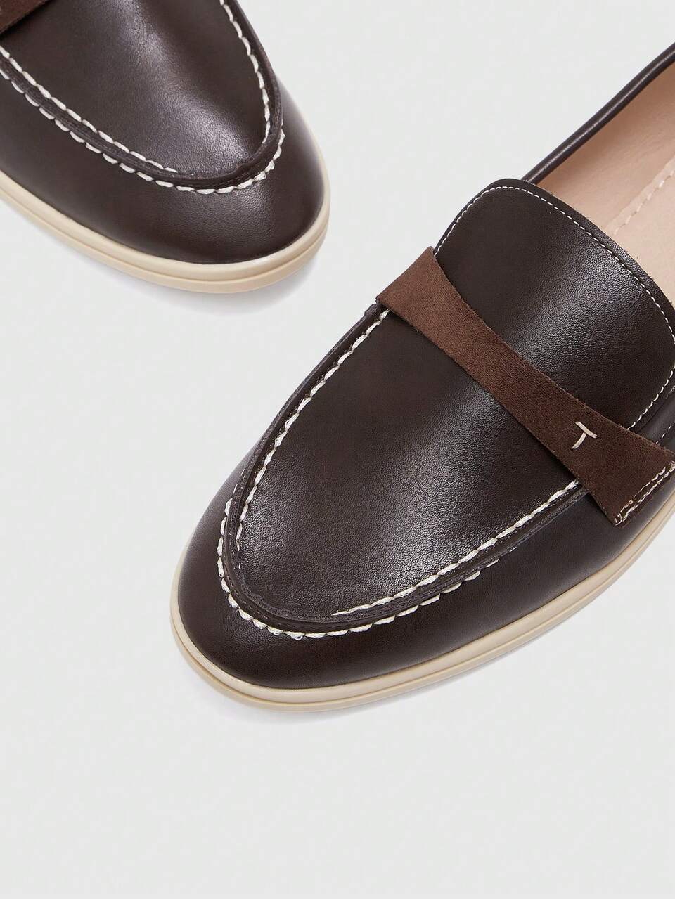 CUCCOO BIZCHIC Women's Casual Comfortable Slip-On Loafers For Daily Commute & Versatile Wear For Christmas Valentine's Day