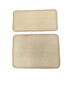 Rabbit Scratch Pad, Sisal Rabbit Scratching Pad, Natural Rabbit Anti-Slip Pad, Nail And Tooth Care, Sun Rabbit Mat, Small Animal Chew Toy, Pet Rabbit Cage, Bedding, Bite And Sleep Nesting, Suitable For Small Animals - Multicolor - View 4