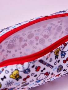 HELLO KITTY AND FRIENDS | Joivida Collaboration 1入 時尚便攜迷你化妝包，可愛卡通印花，輕量化妝品收納盒，適合女性與女孩，亦可作為筆袋收納筆，適合日常使用、旅行、居家、開學，多功能旅行必備女士配件 - 彩色 - 查看 8