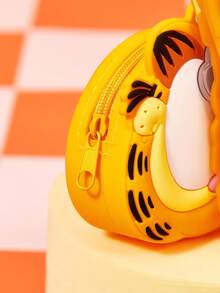GARFIELD | POKOJA LAND 1pc Mini Coin Purse, Cute Style, PVC Material, Compact Portable Size, Spacious Interior, Great For Small Essentials Carry, For Women, Perfect Daily Item, Versatile And Fun Daily - one size fits all - View 4