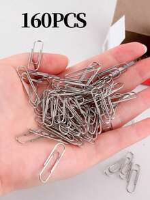 Paper Clips, Loose Bookmarks, Plastic Packaging, Colored Paper Clips, Adhesive Packaging, Return Needles, Office Supplies - Multicolor - View 12