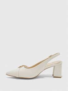 CUCCOO BIZCHIC Sepatu hak tinggi model Prancis terbaru, elegan dan modis, cocok untuk wanita, cocok untuk sepatu Natal dan musim semi. - Nasi aprikot. - View 7