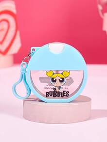 THE POWERPUFF GIRLS X POKOJA LAND 1個 30ml 動漫主題迷你噴霧瓶，可重複使用空細霧噴頭，附掛繩孔，防漏旅行收納瓶，三色可選，適合旅行、健身房、辦公室，粉絲趣味禮物 - 彩色 - 查看 5