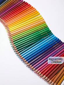مجموعة أقلام تلوين 12/18/24/36/48/72/120/160 قطعة، أقلام رسم ملونة للرسم اليدوي والتخطيط والرسم والتلوين - متعدد الألوان - مشاهدة 2