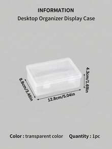 Rectangular Clear Plastic Storage Box With Flip Lid, Multipurpose Organizer For Fishing Tackle Jewelry Electronic Components Hardware Toys Home Organization - Multicolor - View 12