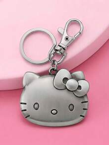 HELLO KITTY AND FRIENDS | POKOJA LAND 1個卡通造型鑰匙圈，輕巧精緻，合金材質，可愛優雅。可用作包包吊飾、行李吊牌或汽車鑰匙圈，適合日常通勤與旅行。也是送給女友、閨蜜或自己的生日、情人節、聖誕節等節日的理想小禮物 - 銀色 - 查看 1