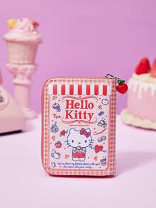 HELLO KITTY AND FRIENDS | Joivida 1 chiếc ví cầm tay thời trang màu hồng, thiết kế nhiều ngăn dung lượng lớn, in hoạt hình dễ thương với 3 kiểu dáng, nhẹ & tiện lợi cho sử dụng hàng ngày, mua sắm, du lịch và làm quà tặng - Nhiều màu - Xem 13