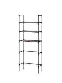 1Pc 3-Tier Freestanding Bathroom Storage Shelf, No Drill Washing Machine Top Organizer, Multi-Layer Household Space Saving Storage Rack - Multicolor - View 7
