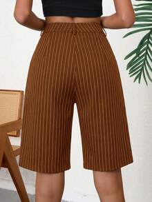 Aveloria Modichic Slant Pocket Bermuda Shorts  - Multicolor - View 2