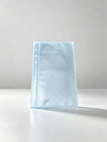 10 Sheets A6/A7/M5 Clear Loose-Leaf Pockets, Double-Sided Album Refill Bags With Covers & Pockets For Sticker Books, Made Of Premium PP Material, Ideal ForPhotocards, Postcards And Photos - 10pcs - View 9