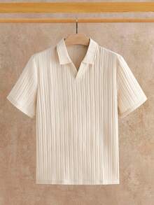 HIMLAND 3件組男士極簡冰絲觸感短袖 Polo 衫，夏季款 - 彩色 - 查看 7