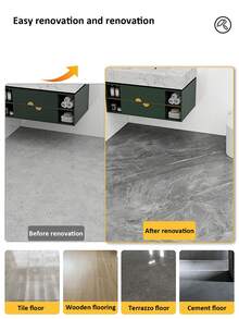 1 pièce Papier peint de cuisine auto-adhésif imperméable résistant à l'huile résistant à la chaleur résistant aux taches Autocollant décoratif pour armoire Haute qualité à la mode actuelle - multicolore - Voir 4