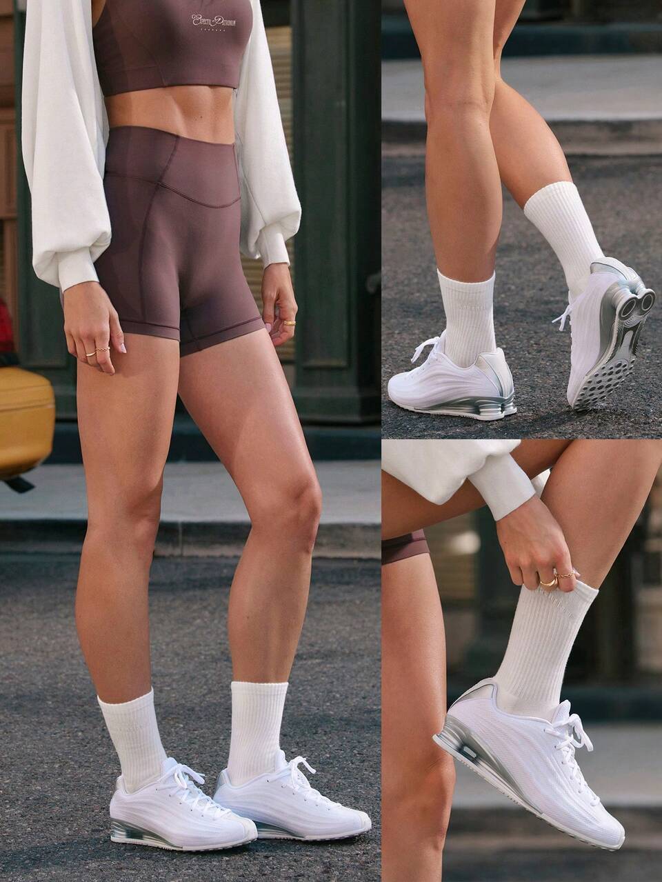 GLOWMODE X Harry Potter 3-Pair Cotton Blend Socks With Ventilated Mesh & Arch Support Daily Casual Active Summer Wear