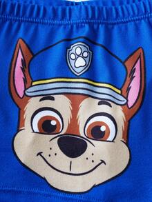 SHEIN | PAW Patrol 4pcs Young Boy Boxer Briefs, Gray, Blue, Red, Yellow With Cute Puppy Graphic - Multicolor - View 5