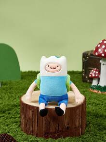 ADVENTURE TIME X Joivida ,A Co-Branded 3D Plush Keychain, Classic Design, Can Be Hung On Bags, Key Chains, Schoolbags, Etc., Suitable For People Of All Ages. - Blue - View 3