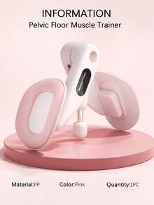 1pc Pelvic Floor Muscle Trainer, Kegel Exercise Device For Postpartum Recovery, Thigh & Leg Toning Home Yoga Fitness Equipment - Multicolor - View 8