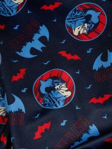 Batman X PETSIN 1 buah Jumpsuit Hewan Peliharaan Motif Huruf Kelelawar Merah, Desain Warna Kontras, Lembut & Bernapas, Sempurna untuk Musim Semi & Gugur, Anti Kutu, Tidak Mudah Rontok, Lembut di Kulit, Menjaga Hewan Peliharaan Anda Tetap Nyaman dan Menggemaskan Sepanjang Musim - MultiWarna - View 6