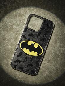Batman X Joivida 1Pc Stylish Printed Protective Phone Case Fashionable Cartoon Pattern Design, Shockproof & Anti-Fingerprint, Lightweight And Durable For Everyday Use, A Cool Accessory To Match Your Vibe - Multicolor - View 4