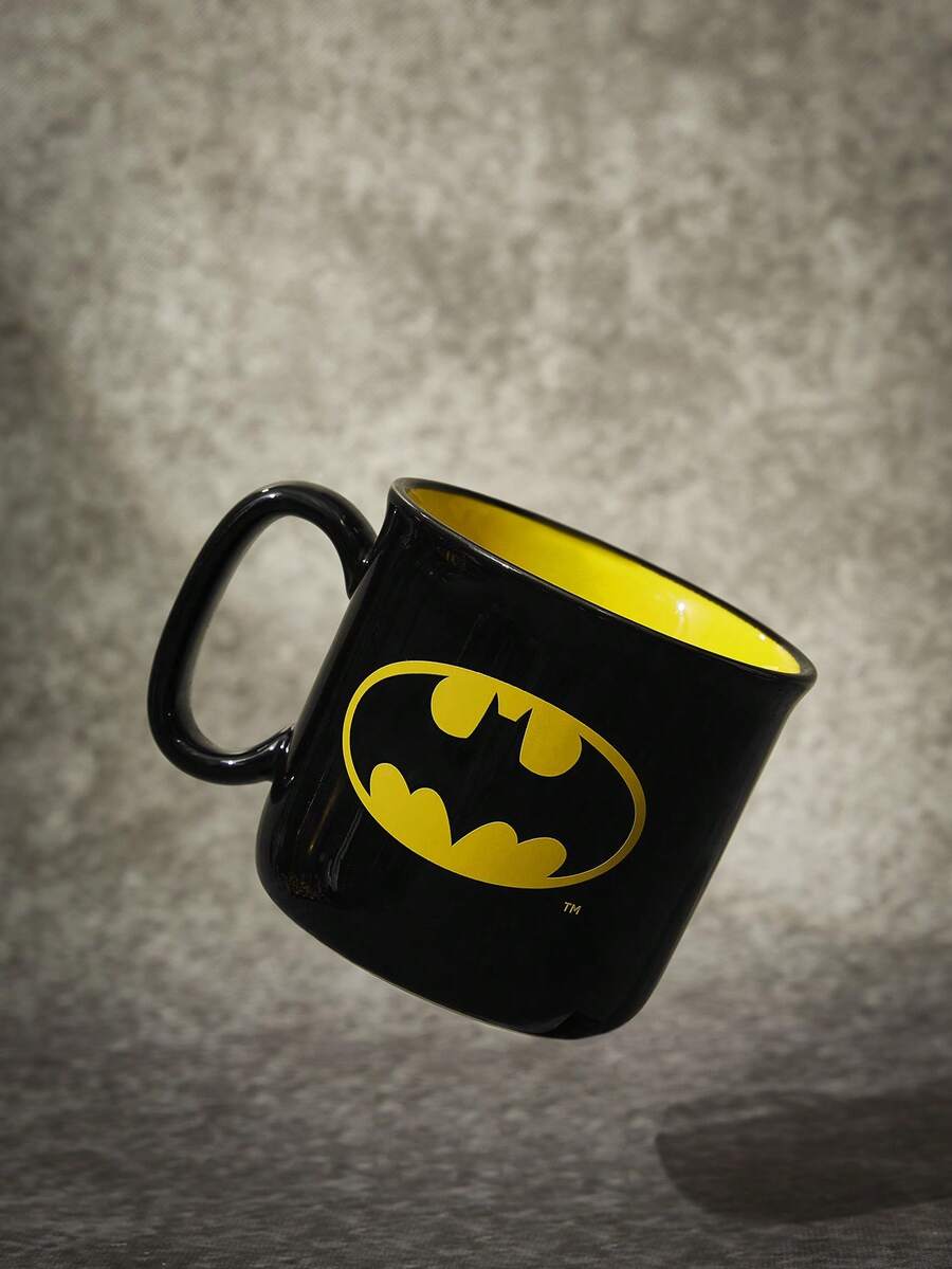 BATMAN X POKOJA LAND Commencez votre matinée du bon pied – Tasse en céramique noire de 8,8 oz, impression "Prendre un café est toujours une bonne idée", parfaite pour le café, le thé ou le chocolat chaud. Idéale pour un petit-déjeuner cosy à la maison, une pause au bureau ou un camping en week-end, un cadeau attentionné pour n'importe quel jour. - Noir - Voir 1