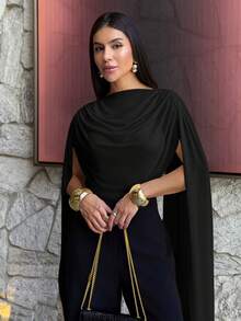 Wedding Jumpsuits & Suits - Black - View 4