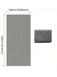 Fiberglass Window Screen Mesh, DIY Window Screen Replacement, Durable & Tear-Resistant, Mosquito & Fly Proof Door & Window Screen - Grey - View 10