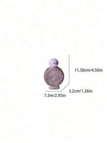 Joivida 1个80毫升玻璃香水瓶，外观精美，密封性好，可喷雾，小巧可灌装，适合送给朋友、家人和爱人。 - 多色 - 查看 10