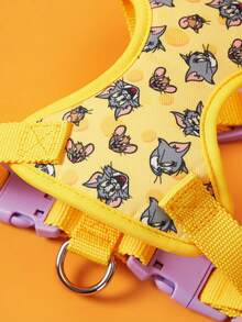 TOM & JERRY X PETSIN Pet Harness And Printed Pet Leash - Yellow - View 10