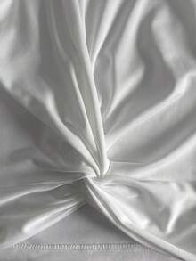 SHEIN LUNE 无袖上衣，通勤时尚，优雅扭结设计 - 白色 - 查看 7