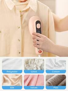 Teckwe Mini Plancha, Sin Vapor, Plancha de Ropa Portátil, Calentamiento Rápido, Ultra Ligera, Esencial para Viajes, Dormitorios Universitarios, Hogar-Enchufe EE. UU. - Rosa - Ver 6