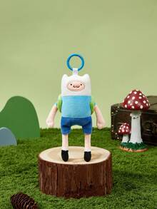 ADVENTURE TIME X Joivida ,A Co-Branded 3D Plush Keychain, Classic Design, Can Be Hung On Bags, Key Chains, Schoolbags, Etc., Suitable For People Of All Ages. - Blue - View 10