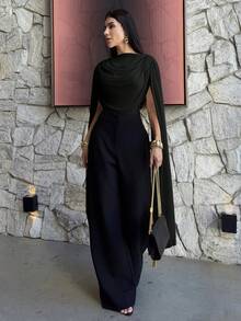 Wedding Jumpsuits & Suits - Black - View 5