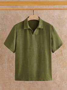 HIMLAND 3件組男士極簡冰絲觸感短袖 Polo 衫，夏季款 - 彩色 - 查看 11