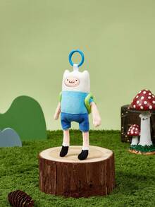ADVENTURE TIME X Joivida ,A Co-Branded 3D Plush Keychain, Classic Design, Can Be Hung On Bags, Key Chains, Schoolbags, Etc., Suitable For People Of All Ages. - Blue - View 5
