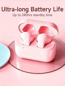 Teckwe Wireless Earphones, In-Ear, Noise Proof, Super Long Battery Life, TWS Touch Control Stereo Sports Earbuds, Available In Multiple Colors, Essential For Daily Use - View 3