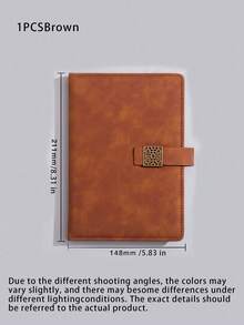 Buku Catatan A5 Tebal, Buku Catatan Estetis Tinggi, Jurnal Rapat, Pilihan Buku Tunggal dan Set untuk Perlengkapan Kerja Kantor Bisnis - warna-warni - View 13