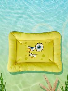 SpongeBob SquarePants | PETSIN 1個黃色圖案寵物窩，柔軟高回彈墊子配舒適絨毛內裡，防滑底座，可愛卡通設計，適合小型、中型及大型貓狗的舒適睡眠床 - 黃色 - 查看 6