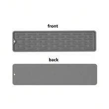 1 Drying Mat, Heat-Resistant Silicone Mat, Quick-Drying Dish Mat, Extended Silicone Draining Mat, Kitchen Heat-Insulation Mat, Trivet, Non-Slip Dish And Cup Mat - Multicolor - View 10