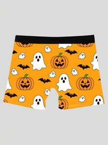 Notgurli Cuecas Boxer Masculinas com Estampa Divertida e Fashion (Pacote com 3) - Multicolorido - Visão 4