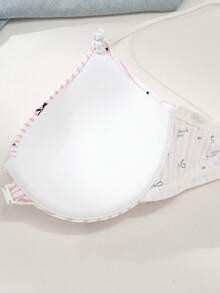 LustreForm Casual Minimalist Push-Up Front Closure Underwire Bra 3 Pieces Set For Women - Multicolor - View 7