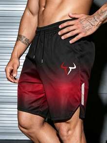 Gym Rark Pantalones cortos deportivos con estampado degradado para hombres - Multicolor - Ver 5