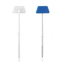 1pc Long-Handled Sponge Head Cleaning Brush, Powerful Stain Removal, Easily Handles The Cleaning Of Bathroom Wall Tiles, Suitable For Home Cleaning, Making Cleaning More Effortless And Efficient. - multicolor - View 2