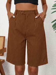 Aveloria Modichic Slant Pocket Bermuda Shorts  - Multicolor - View 3