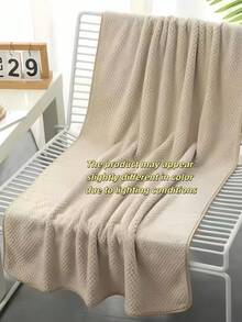 1 Buah Handuk Mandi Ekstra Besar 35x67 inci Motif Kotak Nanas, Menyerap Air, Lembut, Cepat Kering, Tahan Lama, Cocok untuk Rumah, Gym, Hotel, dan Berbagai Warna - Tersedia berbagai warna - View 9