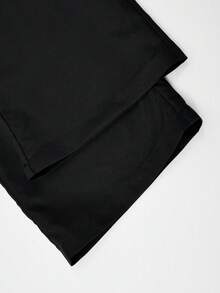 SHEIN Casuvi Kids 青少年女孩日常通勤溫柔清新優雅春夏櫻花粉輕盈襯衫搭配百搭百搭細肩帶背心與純色直筒寬腿褲3件套 - 彩色 - 查看 13