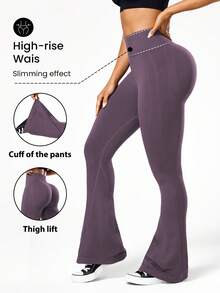 High-Visibility Pants - Bold Plum - View 3