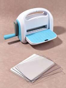 Open Manual Die-Cutting Machine, Foldable Portable Die-Cutting And Embossing Machine, Can Be Stored And Retracted, Suitable For The Production Of Art Hand-Cut Albums. Simple To Operate, An Ideal Choice For DIY Crafters And Beginners. - One Size Fits All - View 3