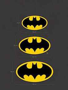 Batman X Joivida 1件授權卡通地毯，柔軟絨毛地板墊，經典黑黃設計，舒適俏皮居家裝飾，適合臥室、客廳或兒童房，粉絲的理想選擇 - 1PC - 查看 6